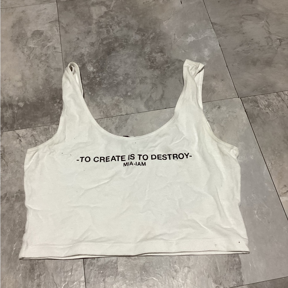 Womens Quote Crop